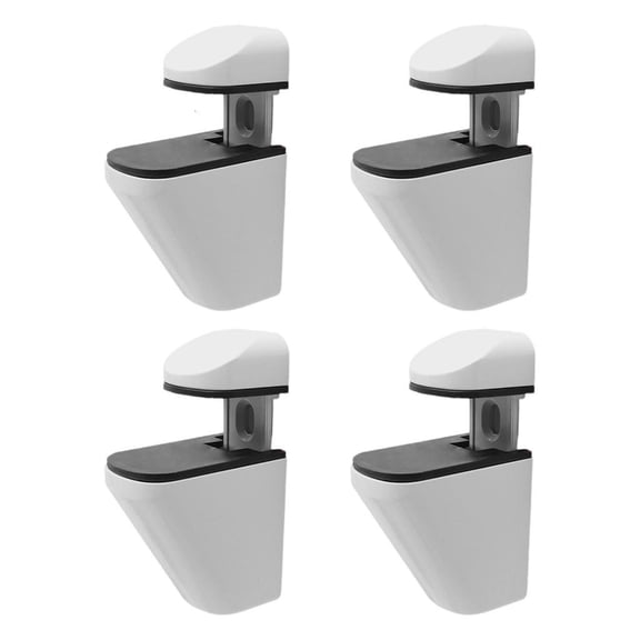 Ywmsfl Slip Glass Panel Brackets Adjustable Clamping Systems Zincs Alloys Materials For Customizable Storage