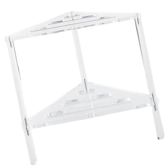 Ywmsfl Multipurpose Clear Acrylic Shower Stand With Storage Organizers Suitable for Indoor Daily Use and Without Slip