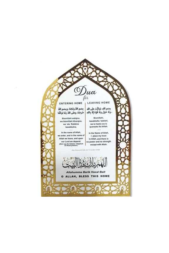 Spiritual Wall Art Key Organizers Sturdy Acrylic Key Chain Hanger with Spiritual Reminder for Homes Use