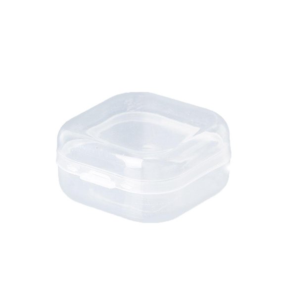 Ywmsfl Square Transparent Storage Box Clear Sealing Holder Organization for Case for Sundries Drills Battery Car