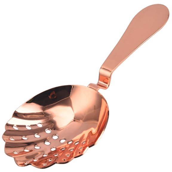 Ywmsfl Stainless Steel Cocktail Strainer Spoon Sprung Cocktail Drain Strainer Tool Ice Drink Filter Spoon