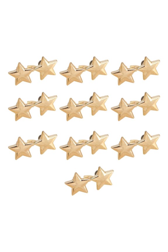 Star Shape Tighten Waist Button for Women Skirt Pants Jeans Tighten Waist Clip Metal Pin Clothing Fastening