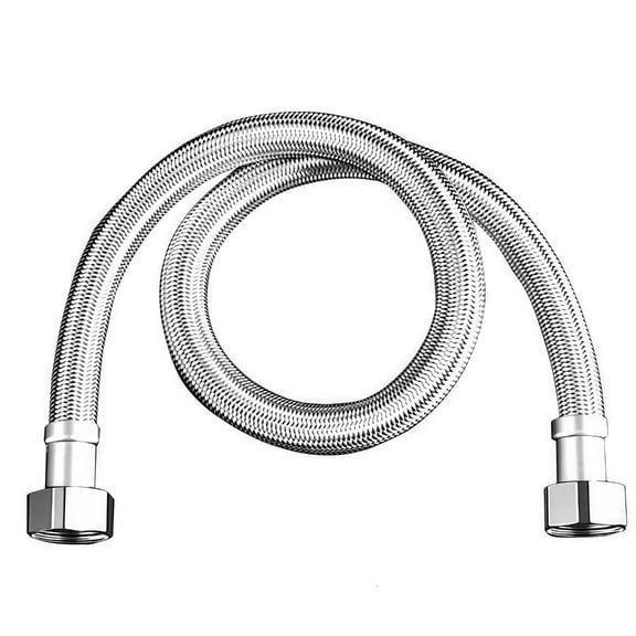 Ywmsfl Strong Steel Double End Hose Reinforced Construction Double Ended Hose Flexible for Industrial Homes Plumbing Systems