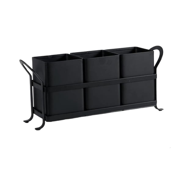 Ywmsfl Sturdy Iron Storage Box For Cutlery Pens And Small Items Home Or Offices