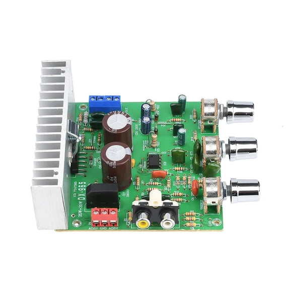 Ywmsfl TDA7265 HiFi Amplifier Board 4558 Preamplifier Amplifier Module 12-15V