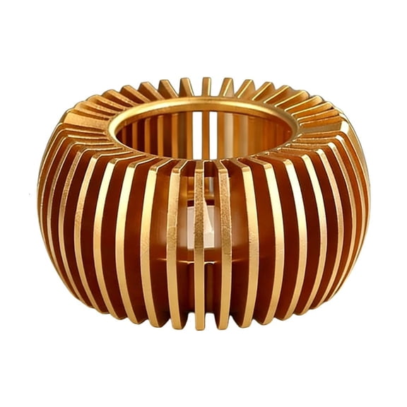 Ywmsfl Teapot Stand Quiet Operations for Enhances Kitchen or Dining Table Decorating Aluminum Alloy Texture