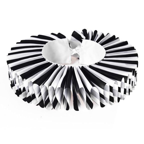 Ywmsfl Theater Grade Elizabethan Collar Set For Clown Costumes Machine Washable Polyester Roleplay Accessories