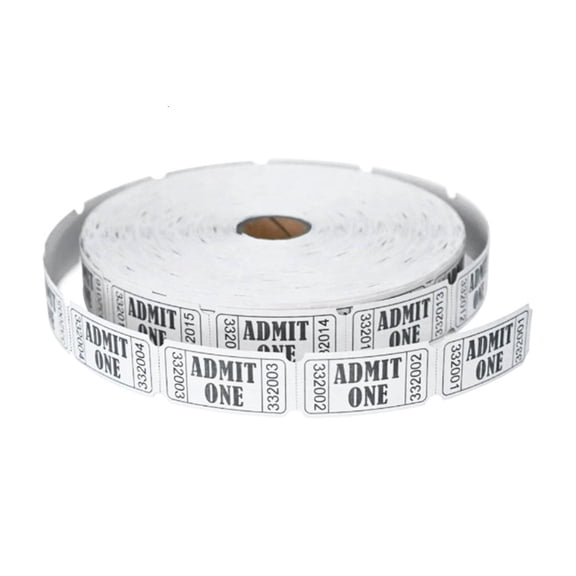 Ywmsfl Tokens Rolls Tear Resistant Raffle Ticket Roll Recyclable For High Frequency Event And Business Giveaways