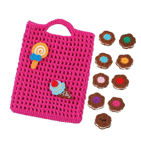 Ywmsfl Tortoises Crochet Set with Step-by-Step Video Tutorial Instruction Crochet Flower Bag Set