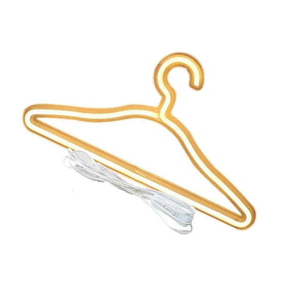 Ywmsfl USB Rechargeable Garment Hanger LED Light Clothing Storage Rack Practical Clothes Organiser For Home Use