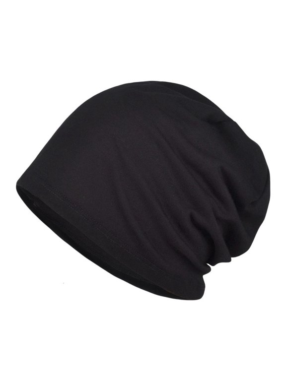 Unisex Cotton Sleep Hat Light weight Portable Hat Moisture Wicking Bonnet