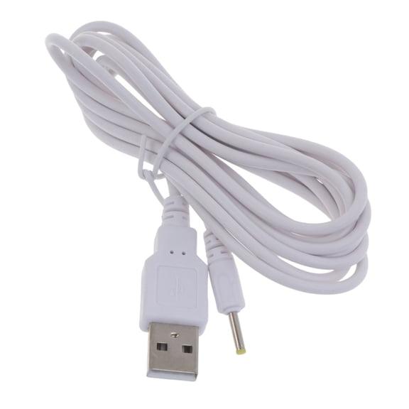 Ywmsfl Universal 5V DC Power Cable USB to DC 2.5x0.7mm Power Cable Charging Cord