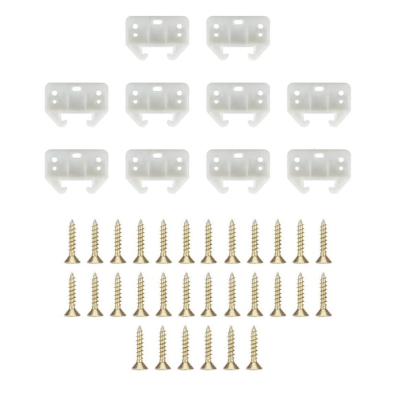 Ywmsfl Universals Drawer Guide Rails Plastic Replacement Furniture Drawer Track Guides