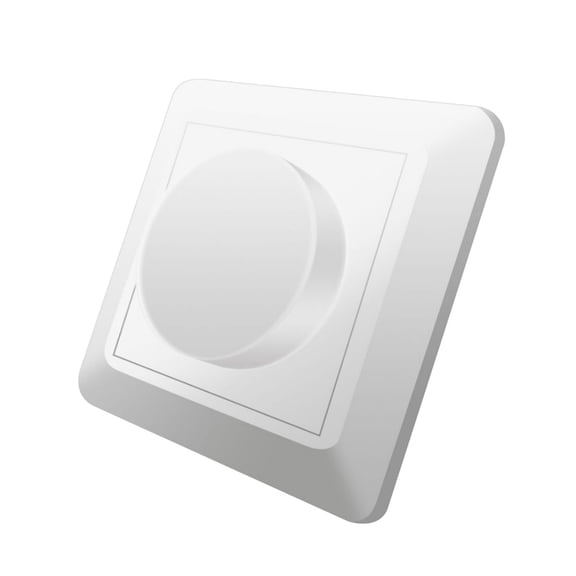 Ywmsfl User Friendly Lighting Dimmer Switches Quiet Operate Light Dimmer Switches ABS