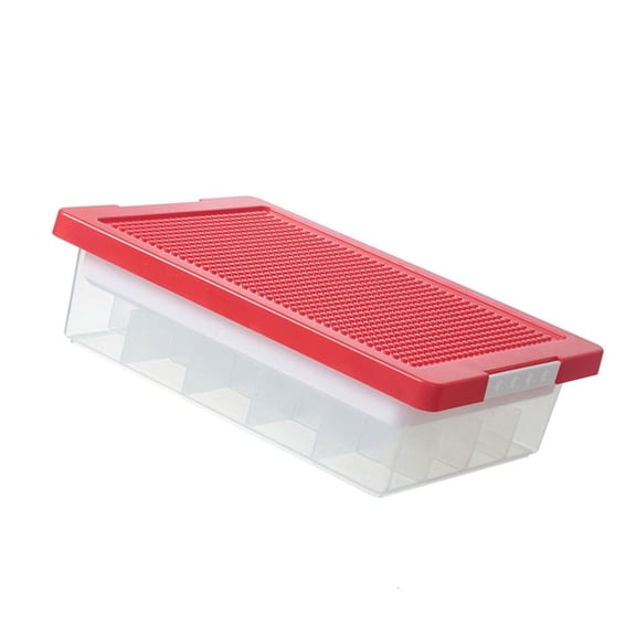 Ywmsfl Versatile Toy Organizers Storage Case with Elegant Designs and Customizable Divisions for Efficient Pieces Management