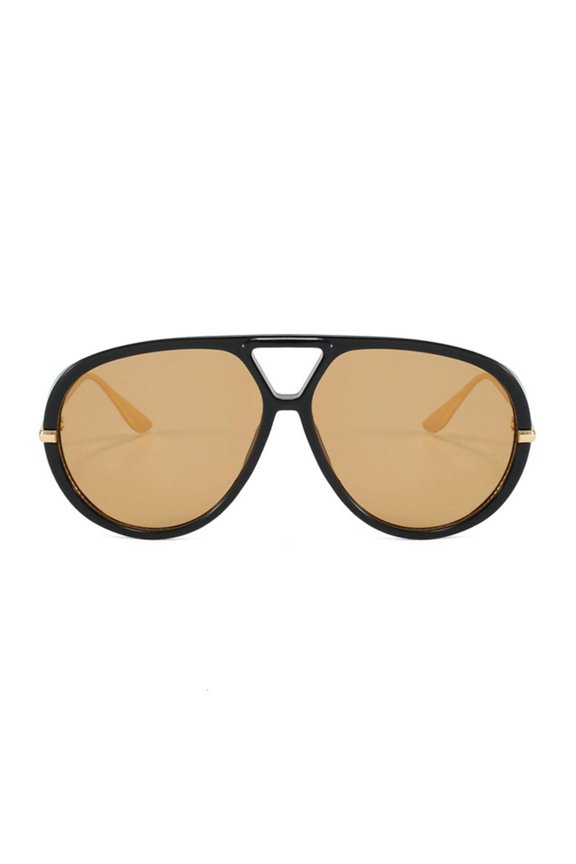 Retro Shield Shades Polarized Hip Hop Lens Trendy Oversized Frame For Unisex Stylish Sunglass
