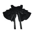 thumbnail image 1 of Ywmsfl Vintage Tie Lace Collar With Layered Ruffle Comfortable Cotton For Women Fashion Elegant Lapel, 1 of 10