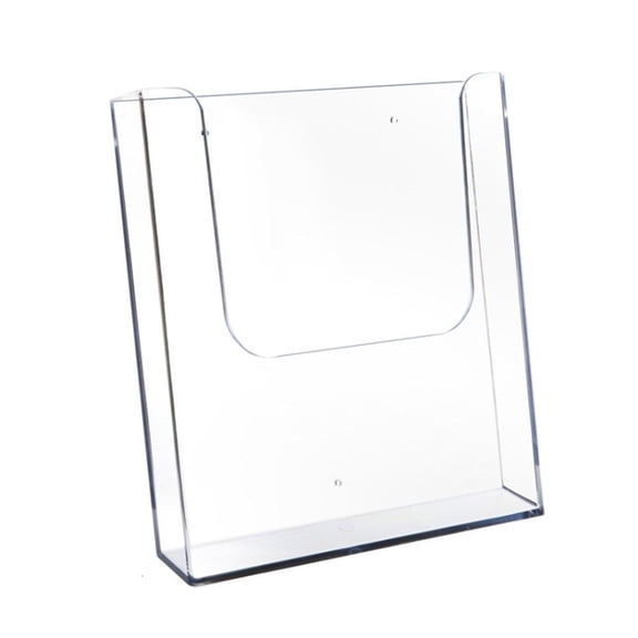 Ywmsfl Wall Hanging File Holder Clear Acrylic File Paper Display Rack Wall Mounted Document Organiser For Office Supplies