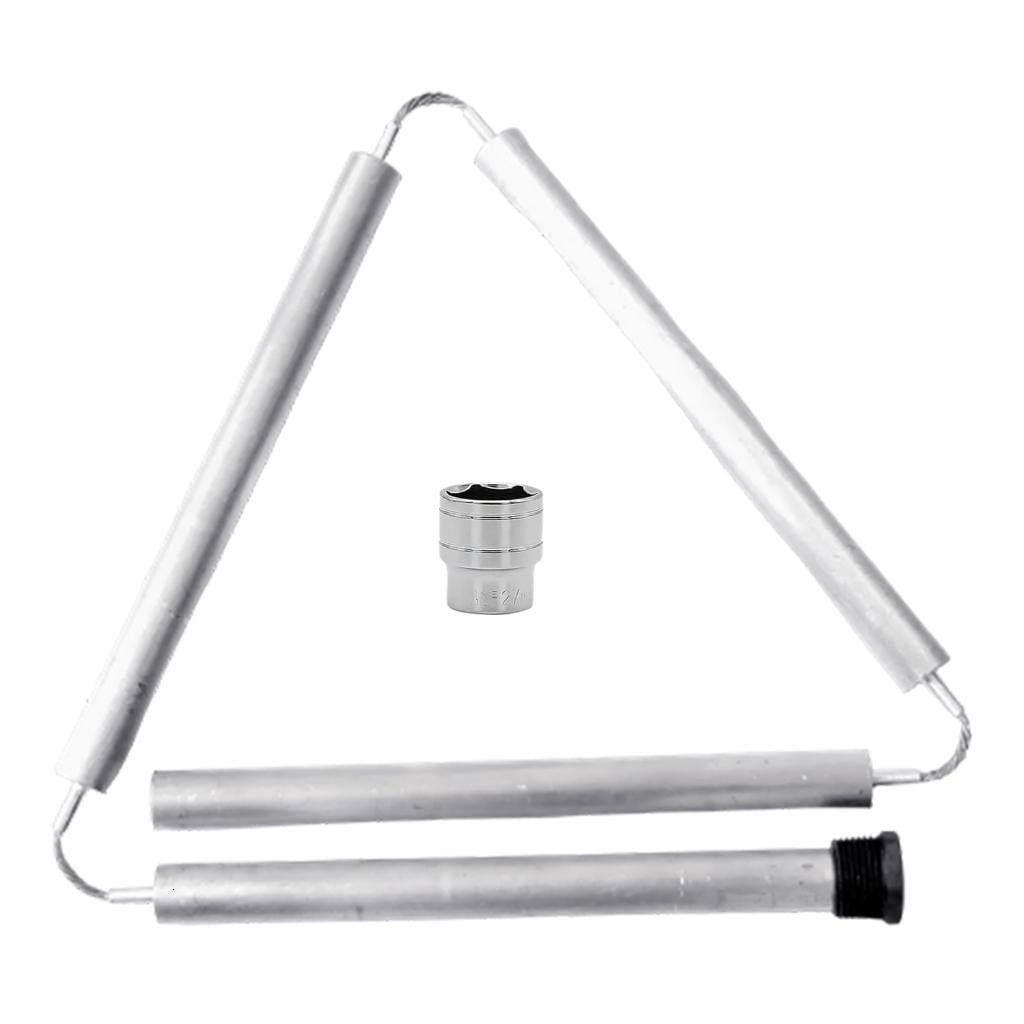 Ywmsfl Water Heater Flexible Anode Rod Enhances Liquid 4 Section Flexible Magnesium Anode Rod for Hot Water Heater