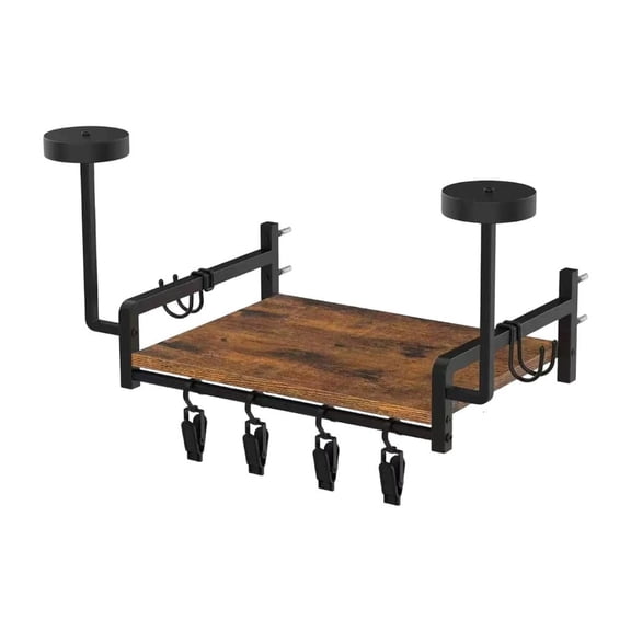Ywmsfl Wooden Helmets Stand Wall Mounted Simple Installation Home Garage Storage Rack Motorcycle Gears Accessories Hanger
