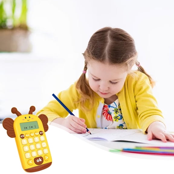 Ywuzuh Financial Calculator Large LCD Display,Big Buttons,Battery Dual Power Desktop Calculators,Cute and Aesthetic,Suitable for Office and Study