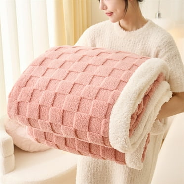 Ywuzuh Bedding Fleece Blanket Luxury Bed Blanket Anti-Static Fuzzy Soft Blanket Microfiber Blanket Twin