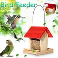 thumbnail image 1 of Ywuzuh Deck Bird Feeder Birdfeeder for Cardinal Finch Chickadee, Easy to Clean & Refill, Great for Attracting Wild Birds, 1 of 5