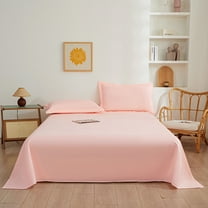 Ywuzuh Flat Sheets Twin/Queen/King/Full Sizes Luxury Egyptian Cotton Bed Sheets，5-Star Hotel Quality Sheets, Breathable & Cooling