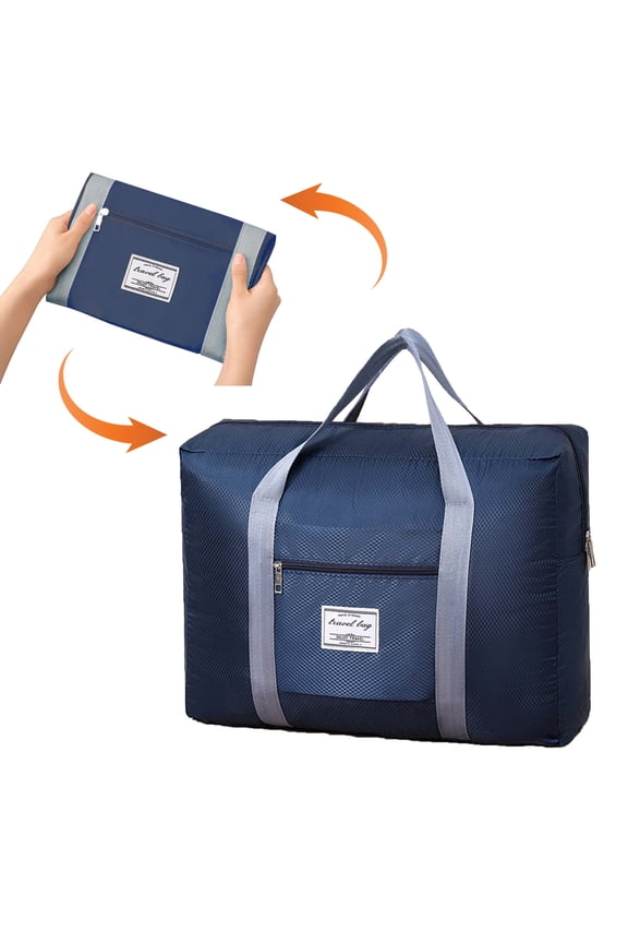 Foldie Travel Bag, Water Repellent Weekender with Construction Large Space Fashionable Outline for Weekender Trips Journeys Hiking Adventures Gift for Women Men Mothers Day