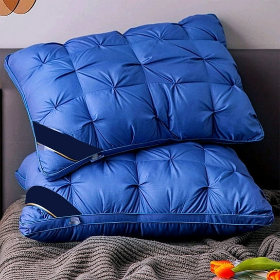 Ywuzuh Hotel Pillows Queen Size 20" x 30" Hotel Quality Bed Pillows for Sleeping Soft and Supportive Pillows for Side, Back Sleepers