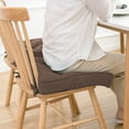 thumbnail image 1 of Ywuzuh Indoor Chair Cushions for Dining Chairs, Memory Foam Chair Seat Cushions, Non-slip Dining Chair Cushions with Ties, 1 of 9