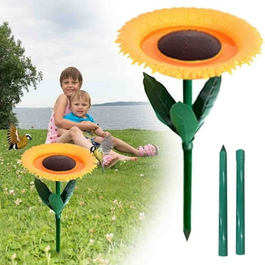Ywuzuh Squirrel Baffle for Bird Feeder Pole for Outdoors Wild Bird Feeder With Feeding Ports Hanging for Garden Yard