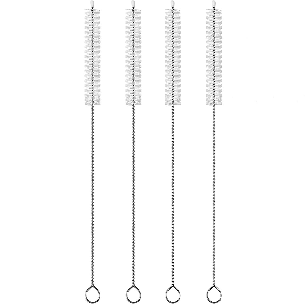 Straw Cleaner Set Ywuzuh Straw Cleaner Brush Set, 4-Piece Long Cleaning Brush for Straws ...