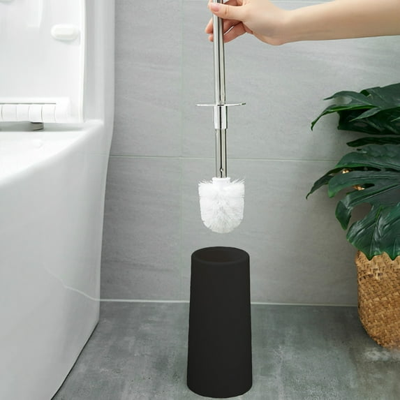 Ywuzuh Toilet Bowl Brush Cleaner Toliet Wand for Bathroom, Flooring/wall Mounted Soft Bristle Toilet Brush