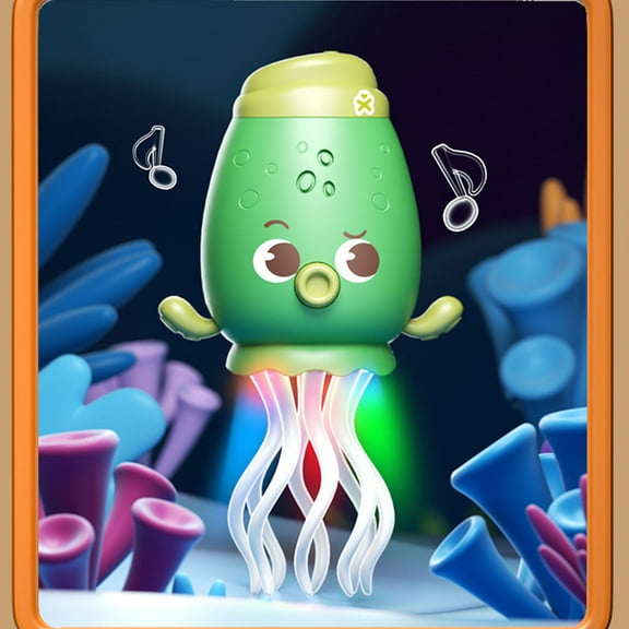 Ywuzuh Toys Electric Dancing Octopus Toy, New Crawling Dancing Automatic Obstacle Avoidance Octopus Sensor Toy, with LED Lights and Music, Dancings Octopus Toys for 0-6 Year Old Kids