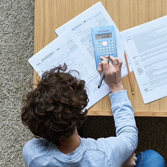 Ywuzuh Calculators Desktop Digit Display Battery Powered for Desktop Home Office S+chool S+tudent K+ids