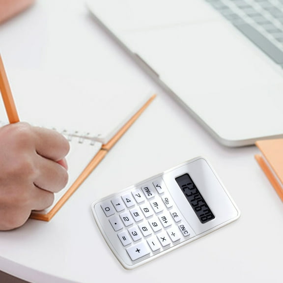 Ywuzuh Under $5 Desk Calculator Savings Battery Desk Calculator, Big Buttons Easy to Press Office Calculators Desktop for K+ids Calculator