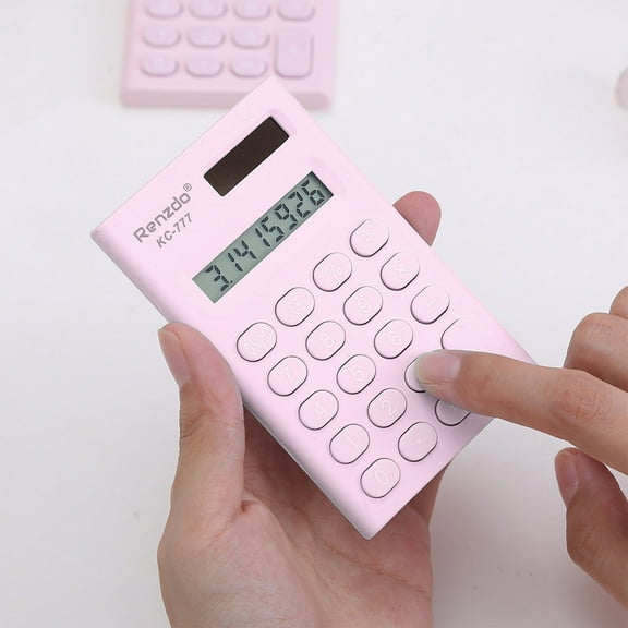 Ywuzuh K+ids Calculators Desktop Battery Desk Calculator, Big Buttons Easy to Press Office Calculators Desktop for K+ids Calculator