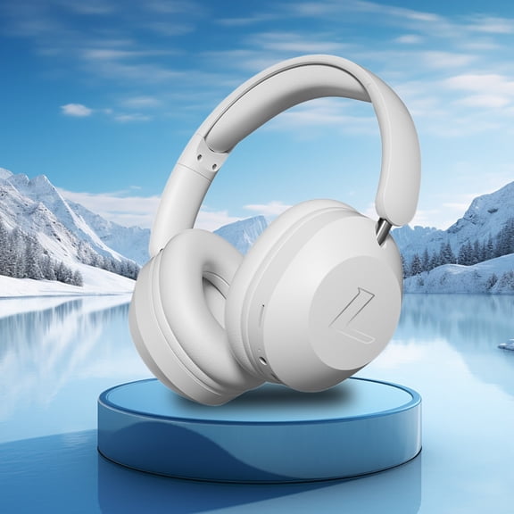 Ywuzuh Wireless Headphones with Microphone Lightweight Folding Deep Bass for Cell Phones Laptop Computer