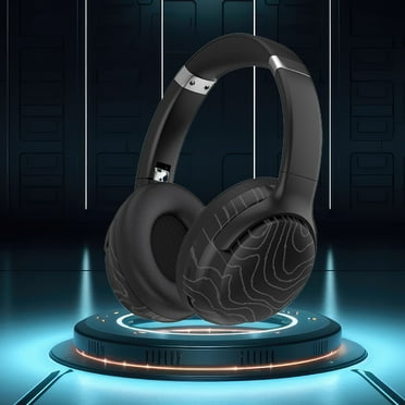 Ywuzuh Wireless Headphones Active Noise Cancelling Headest Deep Bass, Comfortable Protein Earpads for Pc Phone Home Travel