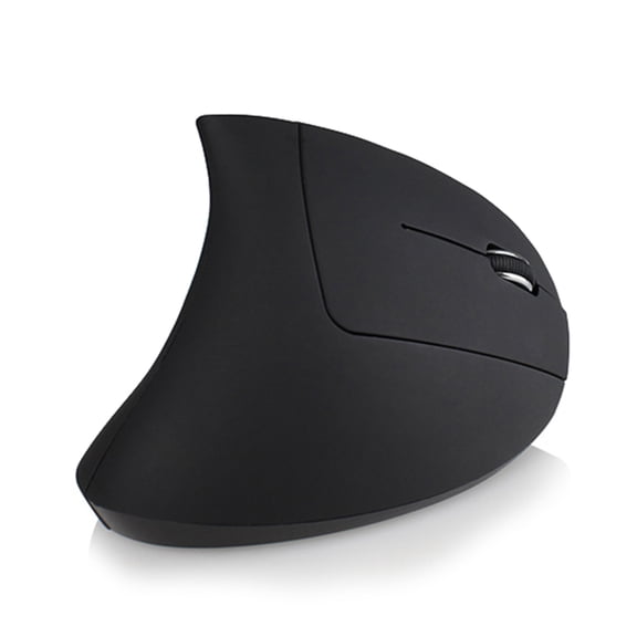 Ywyt YWYT 2.4G Wireless Vertical Mouse Ergonomic Vertical Mouse Upright Mouse Optical Mouse 3 Adjustable Movement Speed Levels/ Plug&Play Black