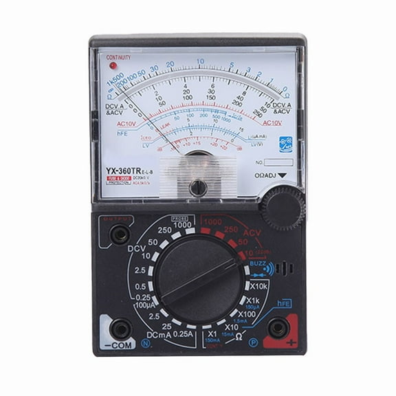 Yx-360Tre-Lb Pointer Multimeter Acdcmeter Iceo Hfe With Test Pen Indicator Light Fangkenuo