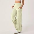 thumbnail image 1 of Yxbdin High Waisted Leggings with Pockets for Women Tummy Control Butt Lifting Yoga Pants Stretchy Active Pant Beige S, 1 of 8