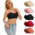 thumbnail image 1 of Yxbdin Womens Clear Strap Bras Wireless Comfortable Bra Seamless Supportive Bralettes Full Coverage Bralette for Large Breast, 1 of 9