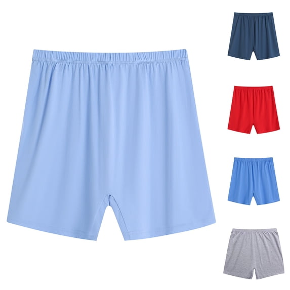 Yxbdin Womens Underwear Cotton Plus Size Boxer Briefs Casual Elastic High Waist Boyshorts Comfortable Stretchy Boxers Daily Panty for Older Women