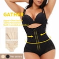 thumbnail image 1 of Yxbdin Zipper Waist Trainer for Women Tummy Control Strapped Corset Tops Plus Size Body Shaper Workout Waist Cincher Corset Shapewear, 1 of 9