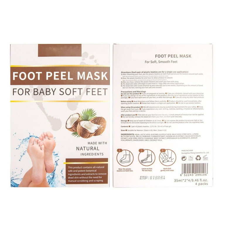 Yxeeychen Foot Masks Intensely Moisturizing Socks Foot Peel