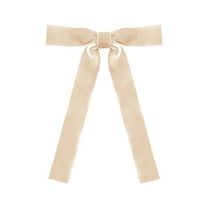 Yxnmud Beige 12Pc Velvet Christmas Tree Bow Decoration Wreath Bow Decoration