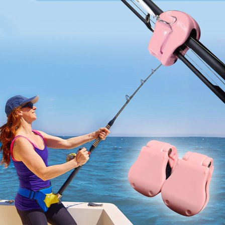 Yxnmud pink Multifunctional Rod Portable Beach Fishing Pole For Ground