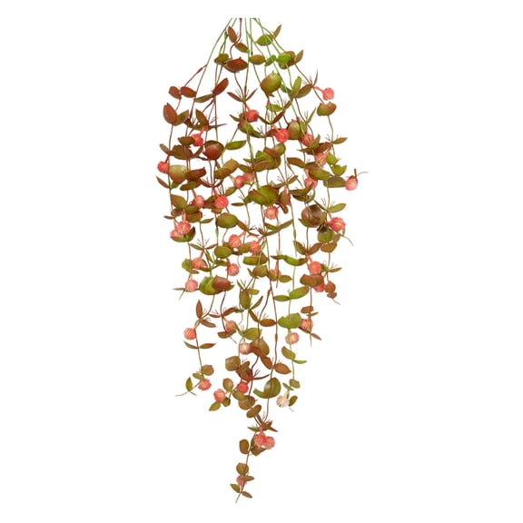 Yxwen Clearance,Green Plant Hanging Decor,Artificial Hanging Flowers for Outdoor Artificial Hanging Plants 97cm Trailing Plant Vines Greenery for Wall Ceiling & Balcony Decor (Multiple Colors)